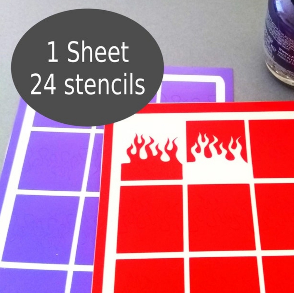 3/$15 Nail Art stencil